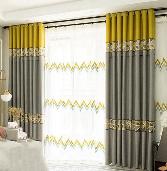 blackout curtains for living bedroom yellow grey stitch geometric wave pattern chenille room darkening parlor drapes curtain
blackout curtains for living bedroom yellow grey stitch geometric wave pattern chenille room darkening parlor drapes curtain