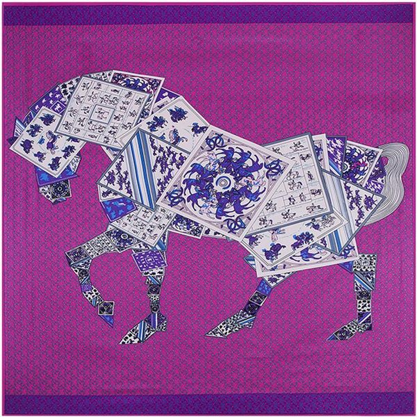 scarves classic retro scarf silk 100% horse print handkerchief square bandana fashion women shawl beach s07, Blue;gray
scarves classic retro scarf silk 100% horse print handkerchief square bandana fashion women shawl beach s07, Blue;gray