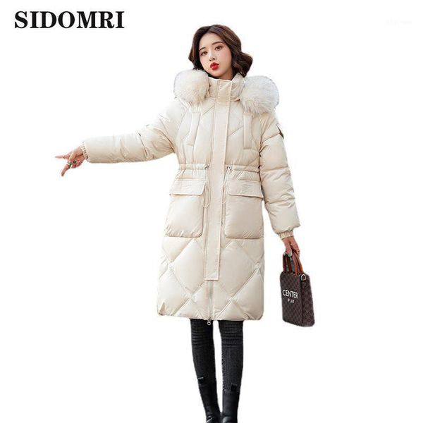 women's down & parkas ins women winter long coat fur collar white duck big parka female fashion thick warm jacket outwear, Black
women's down & parkas ins women winter long coat fur collar white duck big parka female fashion thick warm jacket outwear, Black