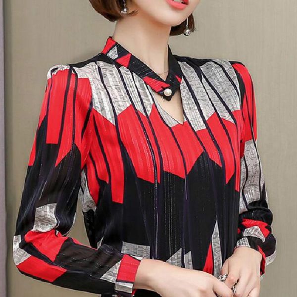 women's blouses & shirts fashion striped long sleeve women shirt loose autumn plus size, White
women's blouses & shirts fashion striped long sleeve women shirt loose autumn plus size, White