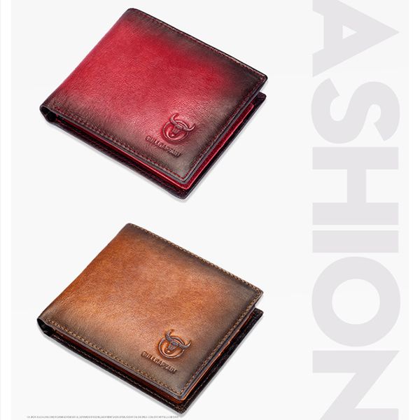 rfid shielding men's coin purses leather double-fold slim wallet multi-card card package id bag, Red;black
rfid shielding men's coin purses leather double-fold slim wallet multi-card card package id bag, Red;black