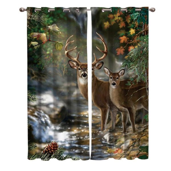 curtain & drapes forest deer stream natural scenery window curtains living room bathroom outdoor bedroom floral kids panels with grommets
curtain & drapes forest deer stream natural scenery window curtains living room bathroom outdoor bedroom floral kids panels with grommets