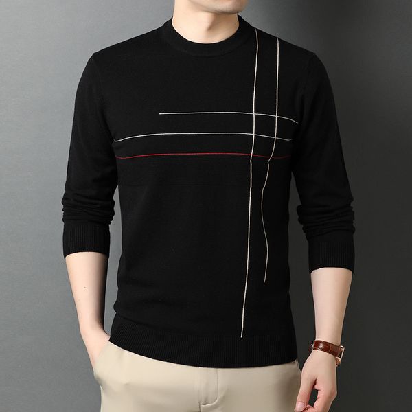 men's sweaters male sweater knitted or crocheted, lanky male winter designer f3sj, White;black
men's sweaters male sweater knitted or crocheted, lanky male winter designer f3sj, White;black
