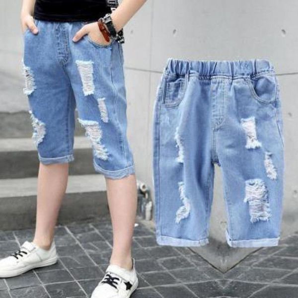 summer new childrens clothing boy denim shorts fashion boy five-point pants childrens pants boy shorts flower girl clothing, Blue
summer new childrens clothing boy denim shorts fashion boy five-point pants childrens pants boy shorts flower girl clothing, Blue