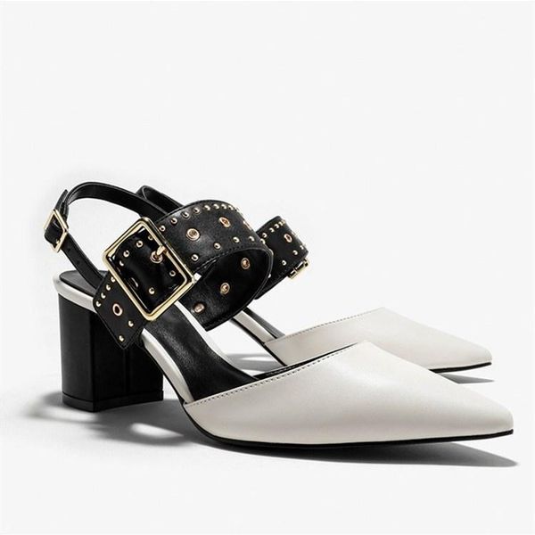 dress shoes women's style buckle back empty willow nail pointed high heels shallow mouth fashion sandals, Black
dress shoes women's style buckle back empty willow nail pointed high heels shallow mouth fashion sandals, Black