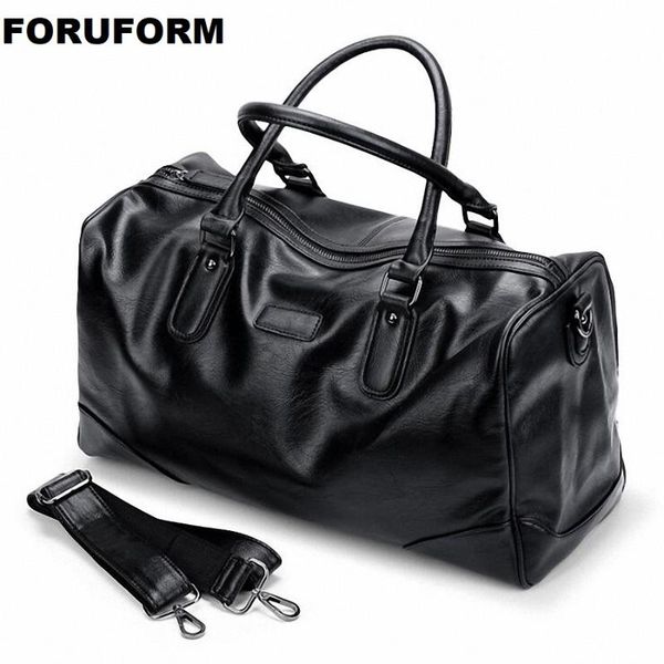 duffel bags 2021 men pu leather travel bag soft big large capacity luggage weekend black man shoulder li-2394
duffel bags 2021 men pu leather travel bag soft big large capacity luggage weekend black man shoulder li-2394