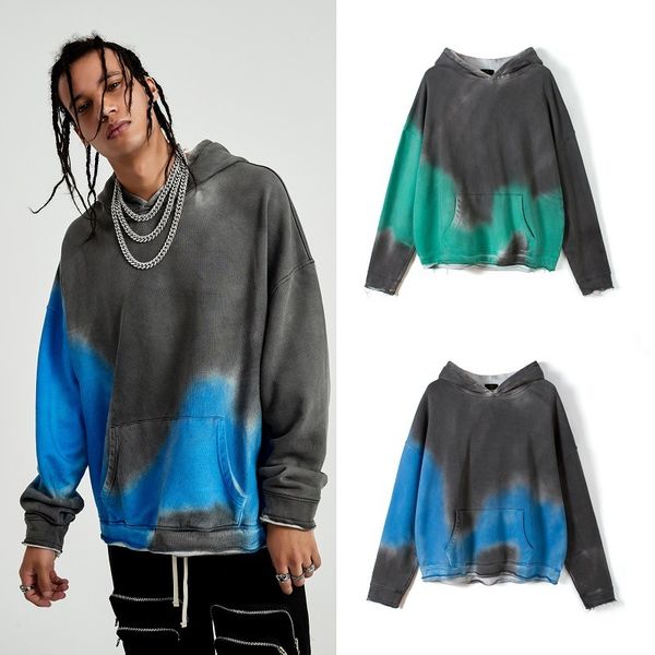 fashion fleece hoodies gaojiechao brand dark and worn-out oversize loose color contrast street ee tie dye hooded couple's sweater, Black
fashion fleece hoodies gaojiechao brand dark and worn-out oversize loose color contrast street ee tie dye hooded couple's sweater, Black