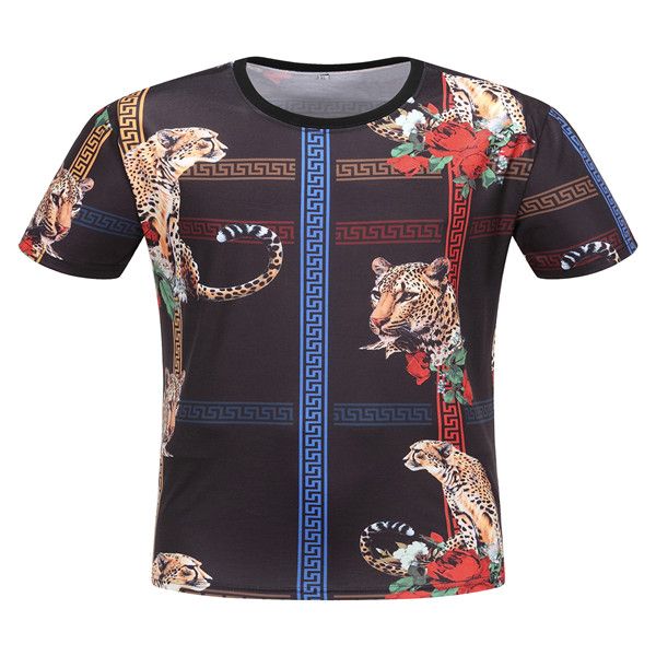 2021 early spring and summer new fashion digital printing men's round neck short-sleeved silk t-shirt, White;black
2021 early spring and summer new fashion digital printing men's round neck short-sleeved silk t-shirt, White;black