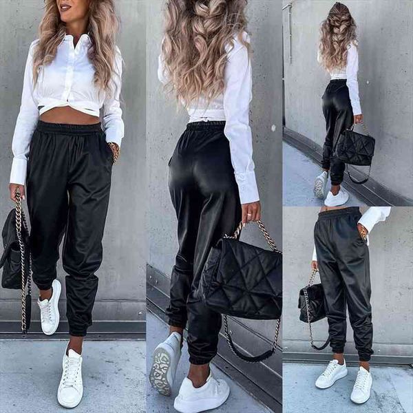 minimalist leather trousers solid women pant black elastic waist pu slacks cargo nbsp high street girl, Black;white
minimalist leather trousers solid women pant black elastic waist pu slacks cargo nbsp high street girl, Black;white