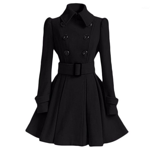 woman wool blends jackets coats fall winter clothes 2021 autumn belted black trench long coat ladies elegant outwears women's &
woman wool blends jackets coats fall winter clothes 2021 autumn belted black trench long coat ladies elegant outwears women's &