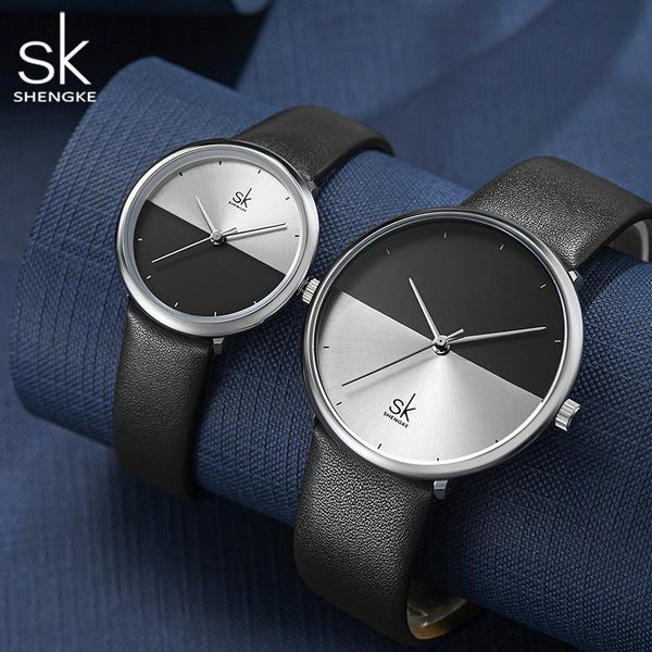 wristwatches fashion couple watches blue silver unique lover's watch gift minimalism casual sport women men clock waterproof shengke br, Slivery;brown
wristwatches fashion couple watches blue silver unique lover's watch gift minimalism casual sport women men clock waterproof shengke br, Slivery;brown