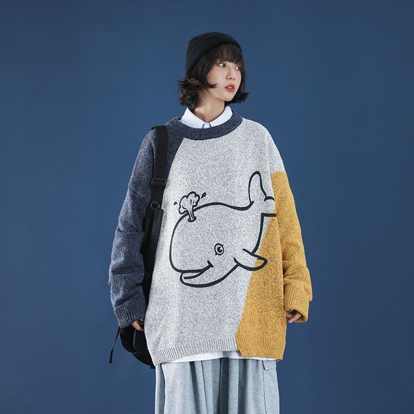 2021 new hong kong style sweater mens round neck casual sweater mens pullover sweater printing-neutral style, White;black
2021 new hong kong style sweater mens round neck casual sweater mens pullover sweater printing-neutral style, White;black