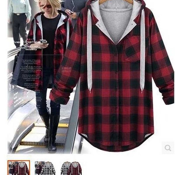 korean streetwear hoodies oversize hoodie womens hooded patchwork chic plaid long sleeve shirt casual button women sweatshirt 211019, Black
korean streetwear hoodies oversize hoodie womens hooded patchwork chic plaid long sleeve shirt casual button women sweatshirt 211019, Black