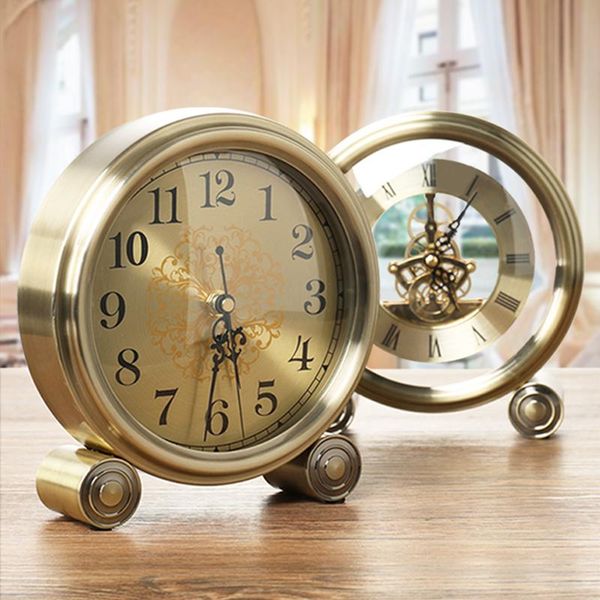 desk & table clocks metal stainless steel vintage clock luxurious quartz silent alarm retro studyroom horloge wf1106
desk & table clocks metal stainless steel vintage clock luxurious quartz silent alarm retro studyroom horloge wf1106