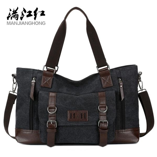 duffel bags manjianghong male canvas travel handbag bag cross-section business square large-capacity casual shoulder messenger
duffel bags manjianghong male canvas travel handbag bag cross-section business square large-capacity casual shoulder messenger