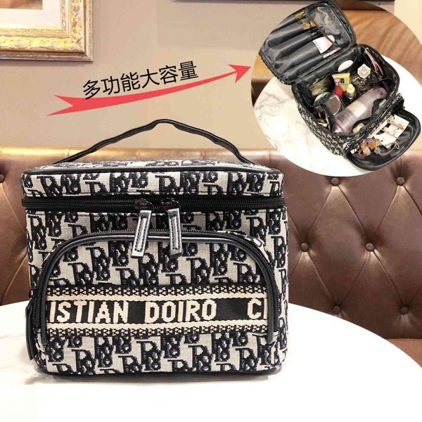 handbag canvas black and white letter cosmetic bag large capacity multifunctional fashion simple compartment layered travel portable storage, Black;red
handbag canvas black and white letter cosmetic bag large capacity multifunctional fashion simple compartment layered travel portable storage, Black;red