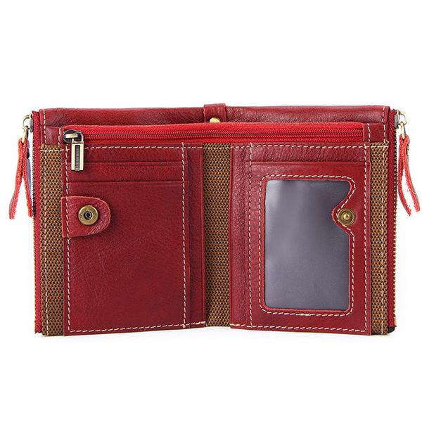 women short organizer wallet solid color hasp mini wallets womens bags wholesale credit card genuine leather black/red/grey q50x40, Red;black
women short organizer wallet solid color hasp mini wallets womens bags wholesale credit card genuine leather black/red/grey q50x40, Red;black