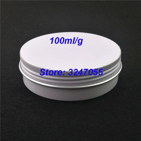 100ml/g round aluminum white makeup packing containers, metal tin case for cosmetic cream, portable travel beauty pot storage bottles & jars
100ml/g round aluminum white makeup packing containers, metal tin case for cosmetic cream, portable travel beauty pot storage bottles & jars