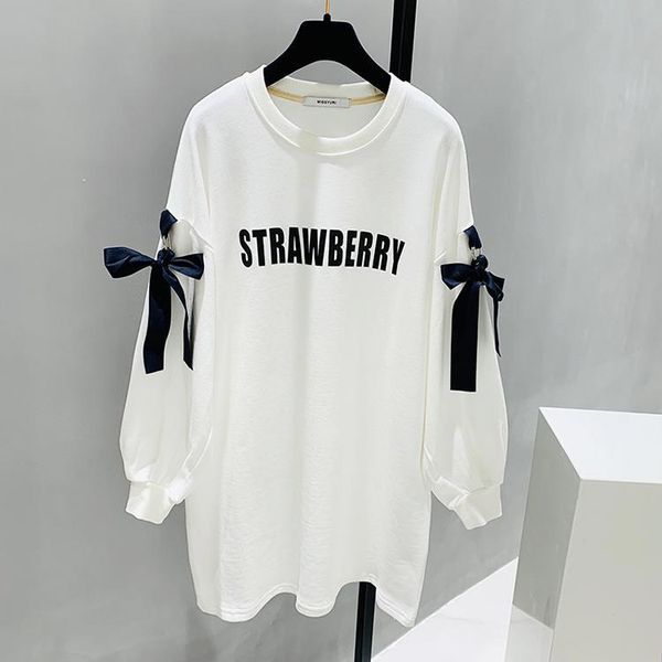 women's hoodies & sweatshirts oversized sweatshirt strawberry letters belt strings lantern sleeve autumn korean fashion pullover long, Black
women's hoodies & sweatshirts oversized sweatshirt strawberry letters belt strings lantern sleeve autumn korean fashion pullover long, Black
