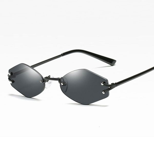 fashion hexagon rimless sunglasses women retro men punk small frame sun glasses women uv400 eyewear accessory, White;black
fashion hexagon rimless sunglasses women retro men punk small frame sun glasses women uv400 eyewear accessory, White;black