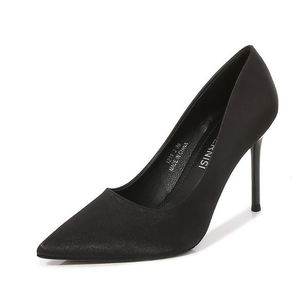 dress shoes 9cm thin heels women wedding stiletto plus:35-45 46 woman pumps pointed toe zapatos mujer ladies, Black
dress shoes 9cm thin heels women wedding stiletto plus:35-45 46 woman pumps pointed toe zapatos mujer ladies, Black