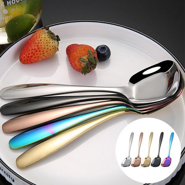 spoons creative stainless steel spoon tableware square-headed flat-bottomed sequined thickened chinese table soup
spoons creative stainless steel spoon tableware square-headed flat-bottomed sequined thickened chinese table soup