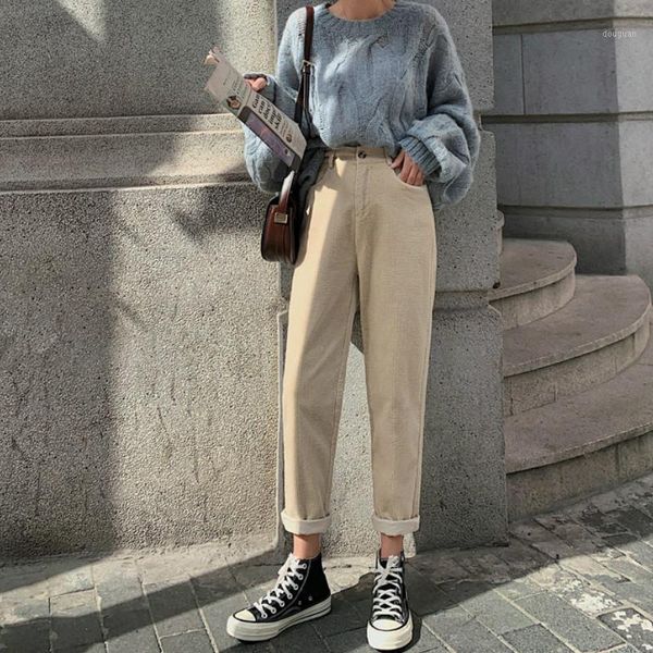 winter women corduroy pants high waist full length harem streetwear autumn lady fashion loose leisure solid trousers s-3xl women's & ca, Black;white
winter women corduroy pants high waist full length harem streetwear autumn lady fashion loose leisure solid trousers s-3xl women's & ca, Black;white