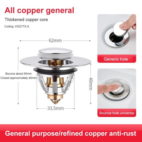 other bath & toilet supplies bathroom sink floor drain plug with strainer basket press type ser hair catcher water fliter kitchen access
other bath & toilet supplies bathroom sink floor drain plug with strainer basket press type ser hair catcher water fliter kitchen access