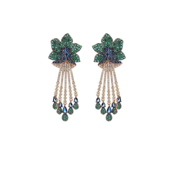 dangle & chandelier cubic zircon cz flowers earrings for wedding, crystals leaf earring bride, women girl birthday party jewelry ce11031, Silver
dangle & chandelier cubic zircon cz flowers earrings for wedding, crystals leaf earring bride, women girl birthday party jewelry ce11031, Silver