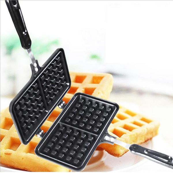 non-stick waffles maker mold portable iron machine household kitchen gas pan bubble egg cake oven breakfast baking moulds
non-stick waffles maker mold portable iron machine household kitchen gas pan bubble egg cake oven breakfast baking moulds