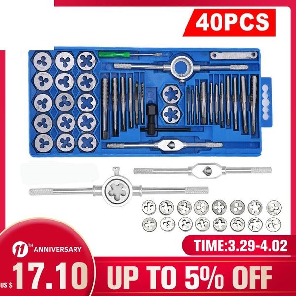 40pcs multifunction die wrench set screw tap external thread cutting tapping hand tool kit screwdriver tools
40pcs multifunction die wrench set screw tap external thread cutting tapping hand tool kit screwdriver tools
