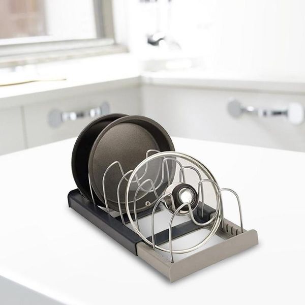 kitchen storage & organization organizer pot lid rack extended stainless steel spoon plate holder shelf cooking dish tray stand accessories
kitchen storage & organization organizer pot lid rack extended stainless steel spoon plate holder shelf cooking dish tray stand accessories