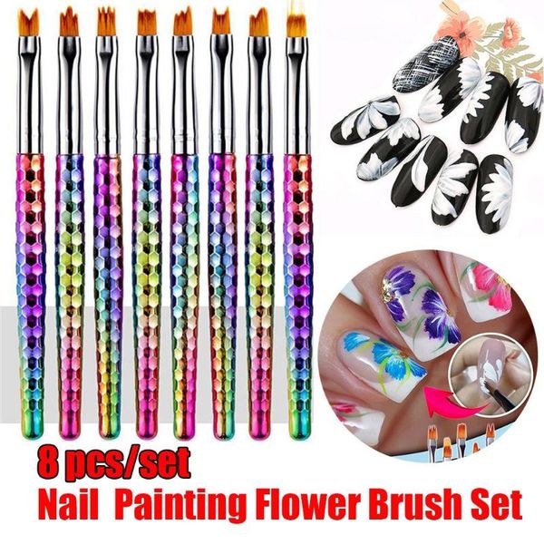 nail brushes fashion acrylic art brush flower drawing pen uv gel polish wood handle painting set easy to outline, Yellow
nail brushes fashion acrylic art brush flower drawing pen uv gel polish wood handle painting set easy to outline, Yellow