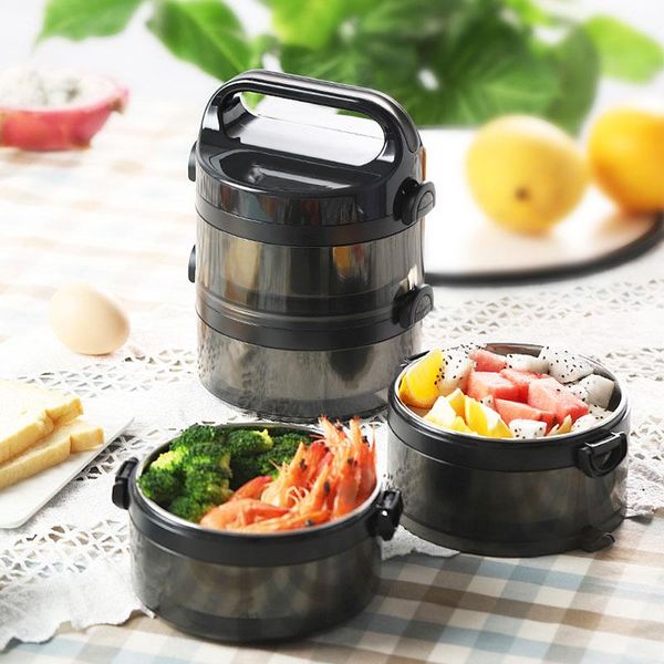 double layer lunch box food thermos jar container thermal insulation storage 304 stainless steel vacuum flask
double layer lunch box food thermos jar container thermal insulation storage 304 stainless steel vacuum flask