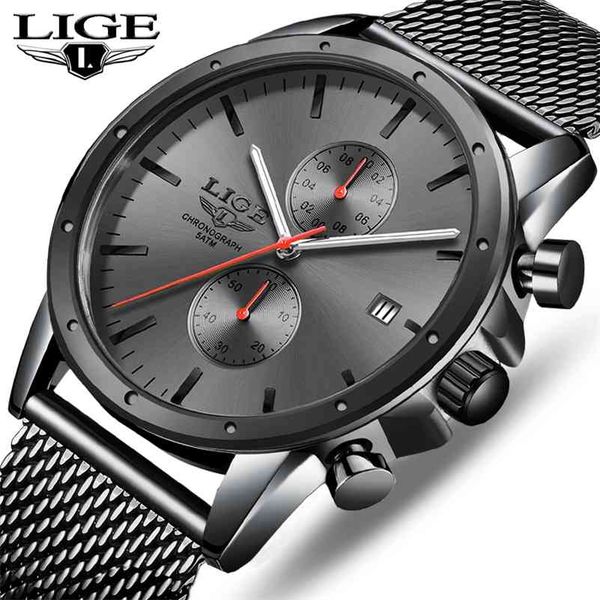 mens watches luxury brand lige business watch men chronograph full steel waterproof analog quartz wristwatch male clock+box 210329, Slivery;brown
mens watches luxury brand lige business watch men chronograph full steel waterproof analog quartz wristwatch male clock+box 210329, Slivery;brown