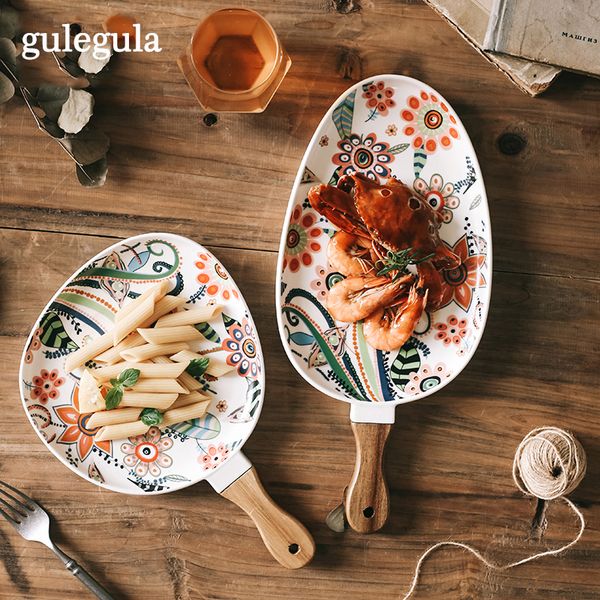 nordic ceramic dinner plates dish steak salad tray with wooden handle christmas steak plates home decor oval dishes tableware
nordic ceramic dinner plates dish steak salad tray with wooden handle christmas steak plates home decor oval dishes tableware