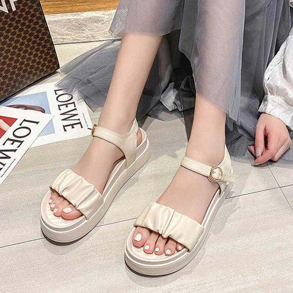 sandals fashion women 2021 round toe casual shoes woman outdoor simple comfortable platform summer, Black
sandals fashion women 2021 round toe casual shoes woman outdoor simple comfortable platform summer, Black