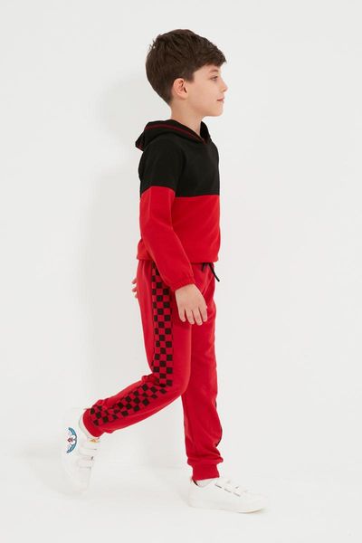 running pants trendyol printed male child knitted slim sweatpants tkdaw22ea0319, Black;blue
running pants trendyol printed male child knitted slim sweatpants tkdaw22ea0319, Black;blue
