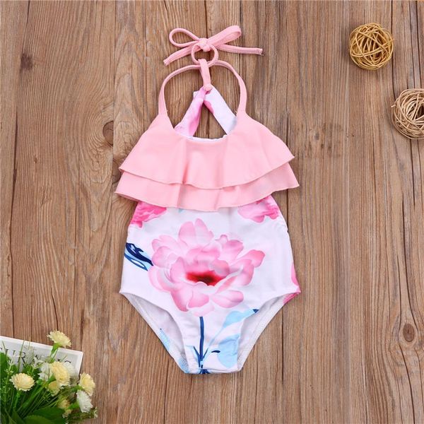 baby's one piece swimsuit children's flower halter style frenulum swimwear ruffle sleeveless monokini for toddler 1-5t one-pieces, Black
baby's one piece swimsuit children's flower halter style frenulum swimwear ruffle sleeveless monokini for toddler 1-5t one-pieces, Black