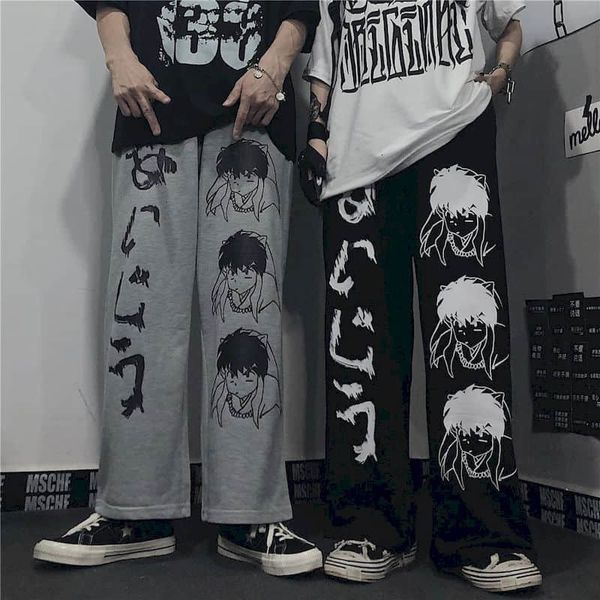 women's jeans autumn men's and women's casual trousers students korean winter cartoon anime loose wild straight wide-leg pant, Blue
women's jeans autumn men's and women's casual trousers students korean winter cartoon anime loose wild straight wide-leg pant, Blue