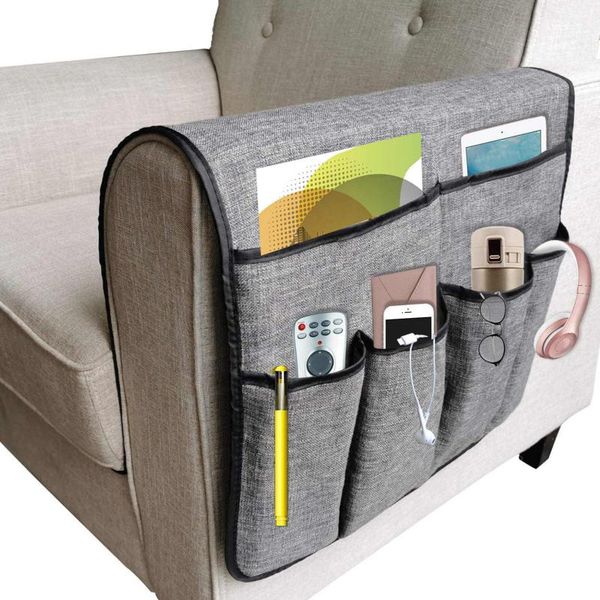 sofa hanging bag tv remote control bracket non slip armrest organizer multi compartment large capacity storage tools bags
sofa hanging bag tv remote control bracket non slip armrest organizer multi compartment large capacity storage tools bags