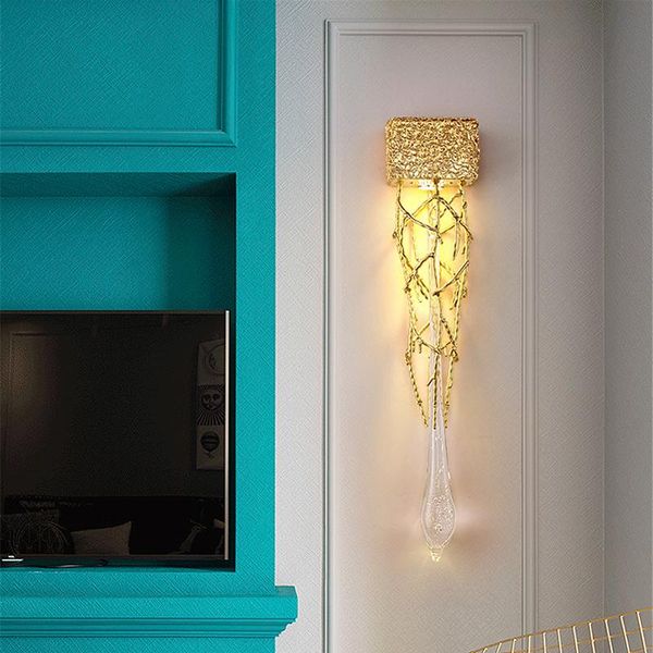 wall lamp american retro led lamps modern luxury crystal light fixtures living room bedroom bedside sconce home luminaire
wall lamp american retro led lamps modern luxury crystal light fixtures living room bedroom bedside sconce home luminaire