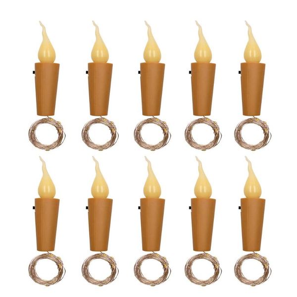 strings 2m 20 led flame candle string lights wine bottle cork fairy christmas decor garland for wedding party home with battery
strings 2m 20 led flame candle string lights wine bottle cork fairy christmas decor garland for wedding party home with battery