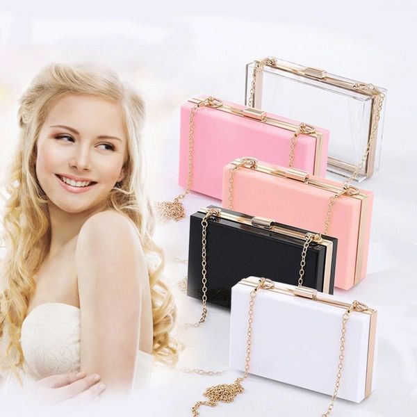 new acrylic transparent women clutch bag chain women handbag chain shoulder bag messenger evening
new acrylic transparent women clutch bag chain women handbag chain shoulder bag messenger evening