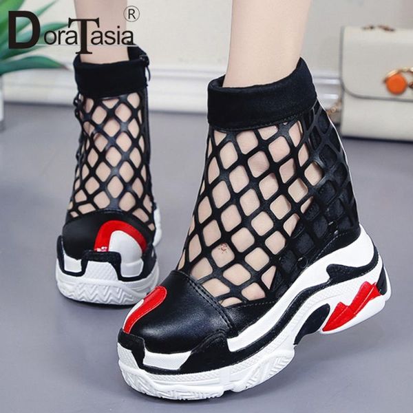 dress shoes doratasia ladies mixed-color platform sandals breathable summer women cool thick high wedges woman, Black
dress shoes doratasia ladies mixed-color platform sandals breathable summer women cool thick high wedges woman, Black