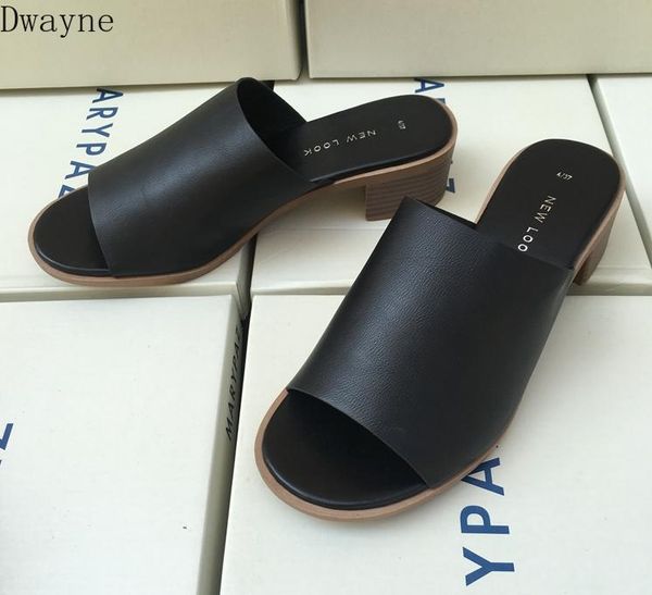 slippers large size thick-heeled women summer black mid-heeled high-heeled ladies wear-resistant fashion fish mouth cool slipper
slippers large size thick-heeled women summer black mid-heeled high-heeled ladies wear-resistant fashion fish mouth cool slipper