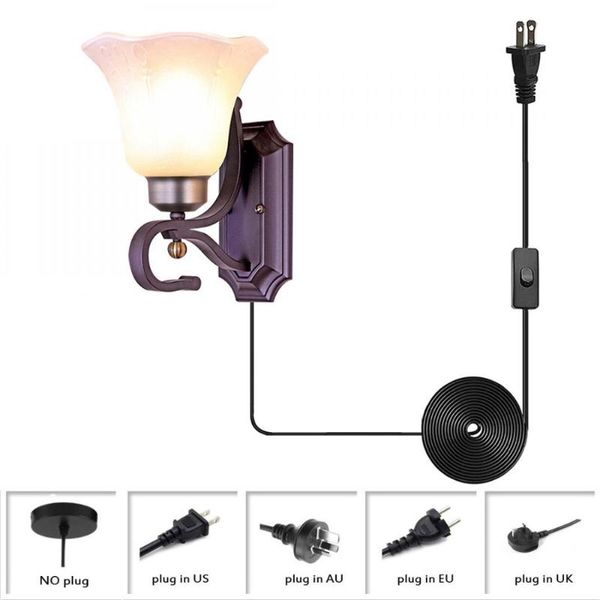 wall lamp vintage plug in light, industrial iron lamp, indoor sconce with white frosted glass, mount light fixtures
wall lamp vintage plug in light, industrial iron lamp, indoor sconce with white frosted glass, mount light fixtures