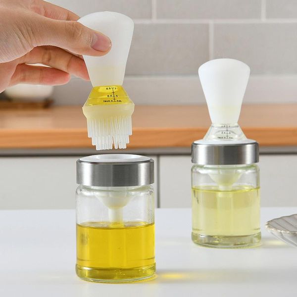 tools & accessories portable silicone oil bottle with brush grill outdoor kitchen cooking barbecue baking glass supplies
tools & accessories portable silicone oil bottle with brush grill outdoor kitchen cooking barbecue baking glass supplies