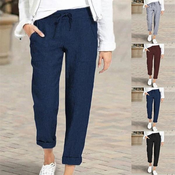 women's pants & capris drawstring high waist pocket loose big casual women female long fashion 2021, Black;white
women's pants & capris drawstring high waist pocket loose big casual women female long fashion 2021, Black;white