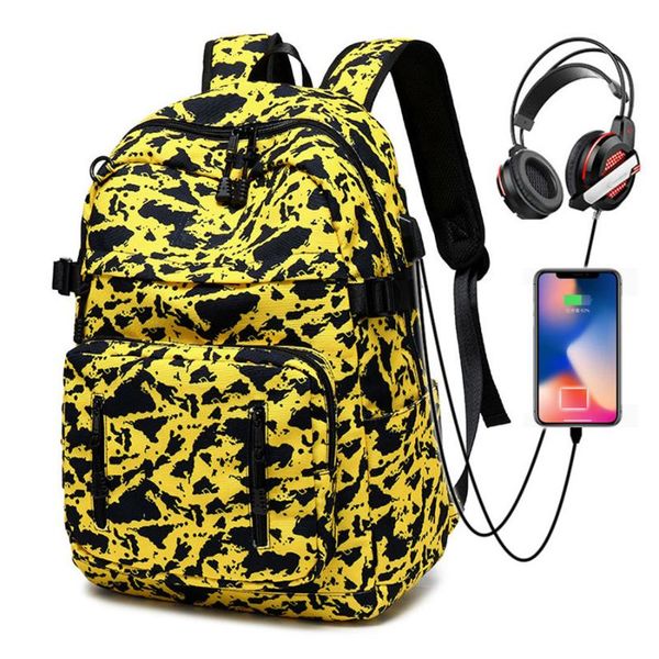 backpack fashion usb charge backpacks yellow school bags men's canvas large 45cm ruckpack for teenager boys high mochila bag black
backpack fashion usb charge backpacks yellow school bags men's canvas large 45cm ruckpack for teenager boys high mochila bag black